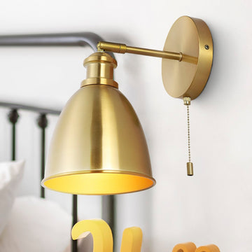 Hudson 6.5" Farmhouse Bohemian Iron LED Sconce - JONATHAN Y